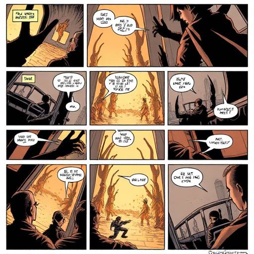 Image illustrating different panel layouts and their impact on storytelling