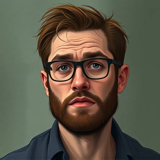 Portrait of Ben Carter, Senior Visual Narrative Designer